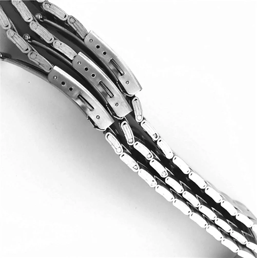 : 20mm) Watch Straps Stainless Steel Watch Strap Wrist Bracelet Silver Color Metal Watchband with Folding Clasp for Men Women16/18/20/22mm Replacement Strap humanlike thrust curiously inscription (Color 