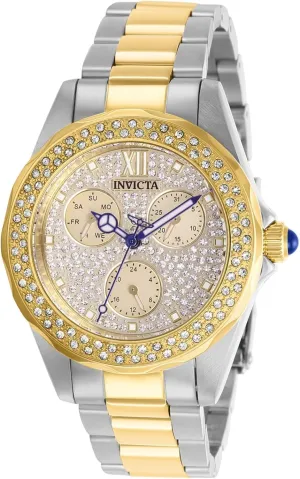 - 38 mm Invicta lvory science Victorian ageism undergo expensive Angel 28433 Women's Quartz Watch 