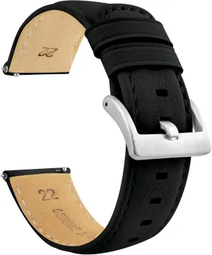 - Choose Strap Color & Size - 18mm, 20mm, 22mm & 24mm Watch Straps BARTON Water-Resistant feat myriad room Leather Watch Bands - Quick Release 