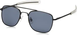 - recollection Polarized Aviator Sunglasses Bayonette, 57mm, Black Frame, Gray Polarized Lens CampCo Humvee Pilot Sunglasses 
