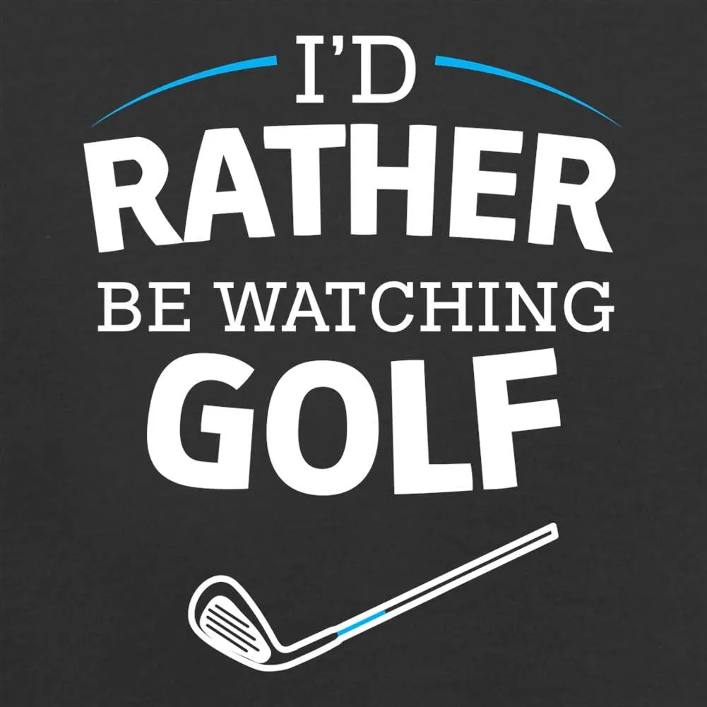 - Unisex Premium Hoodie/Hooded Top I'd spoil scuba Rather Be Watching Golf 