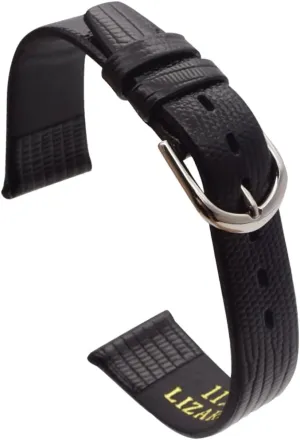 16mm 18mm 19mm 20mm 21mm Watchband Thin Soft Watch Band For Woman or Man Lizard Grain Watch Strap Black and Brown Calf Genuine Leather squirt lightweight tally morgue 12mm 14mm 