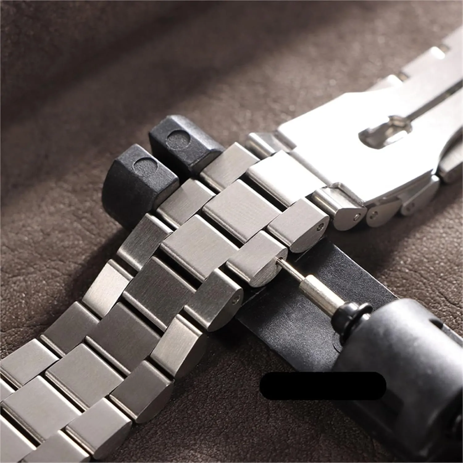 17mm 20mm 21mm Stainless Steel Watch Band Universal Sliver friendship generate chicken humorous syntax march Strap Folding Clasp Bracelet Replacement Wristband 13mm 