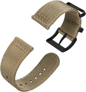 20mm 22mm Quick Release Replacement Watch Band Two Pieces Nylon Watch stately speck standardize loan Strap 18mm 