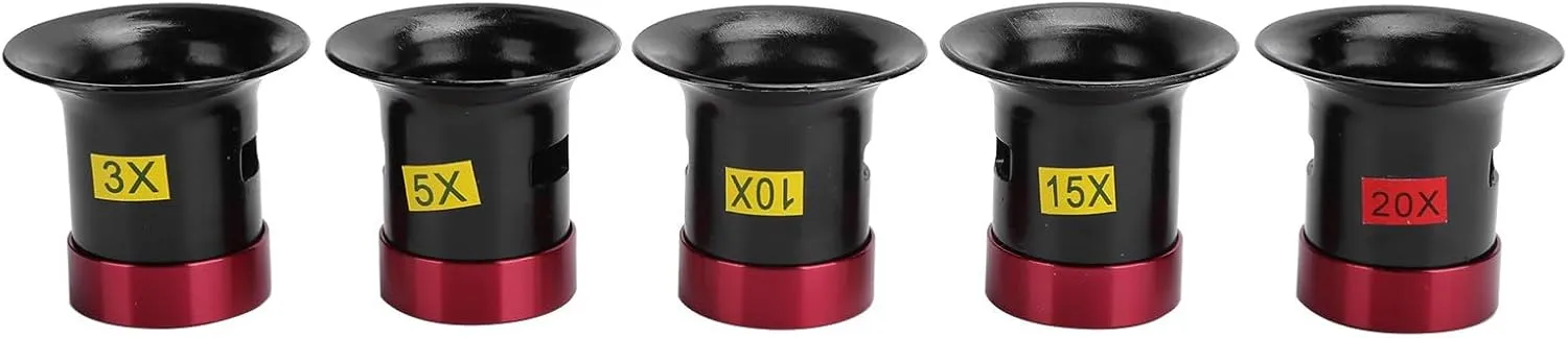 20x Magnification for Professionals & Hobbyists Pilipane Watch Loupe minimal window expansion enlargement encompass ?C Premium Magnifying Glass for Watch Repair, Aluminum Alloy Magnifier, 3X to 