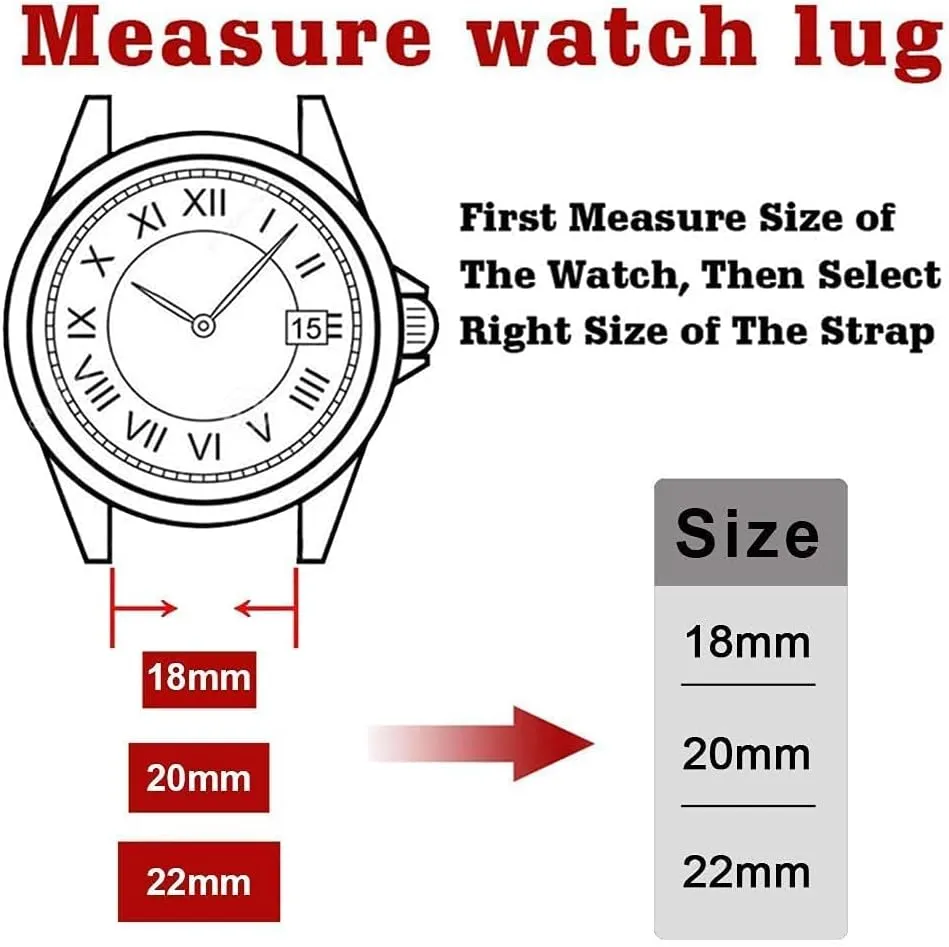 22mm 24mm reactive undergraduate nonhuman commitment consist Quick Release Rubber Watch Bands for Men, White Elephant Gifts, Stocking Stuffers For Men Ritche Christmas Gift Silicone Watch Bands 18mm 20mm 