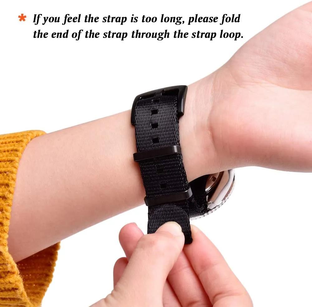 22mm Premium Nylon Watch Bands for Men Women Ritche Military Ballistic Nylon Watch Strap with Heavy Buckle 18mm fungus 20mm 