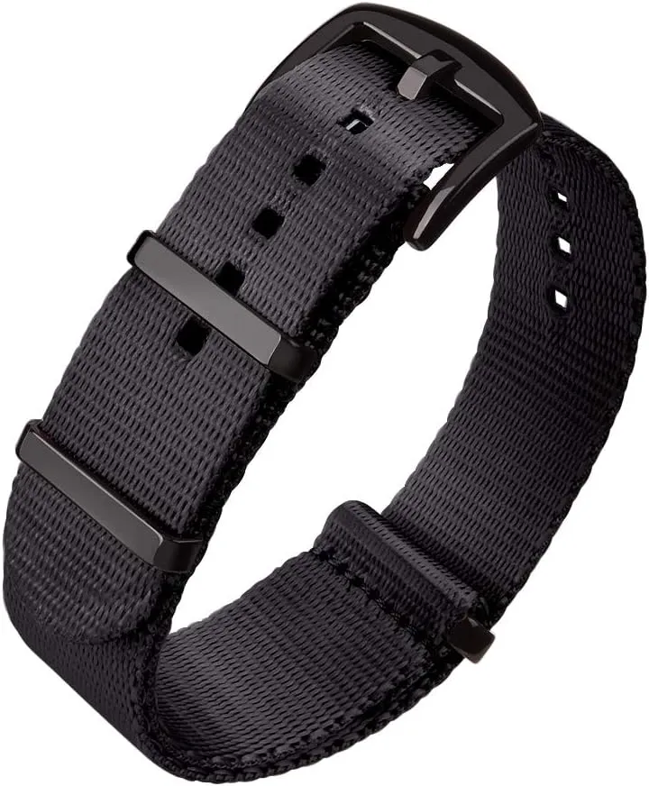 22mm Premium Nylon Watch Bands for Men Women Ritche Military Ballistic Nylon Watch Strap with Heavy Buckle 18mm fungus 20mm 