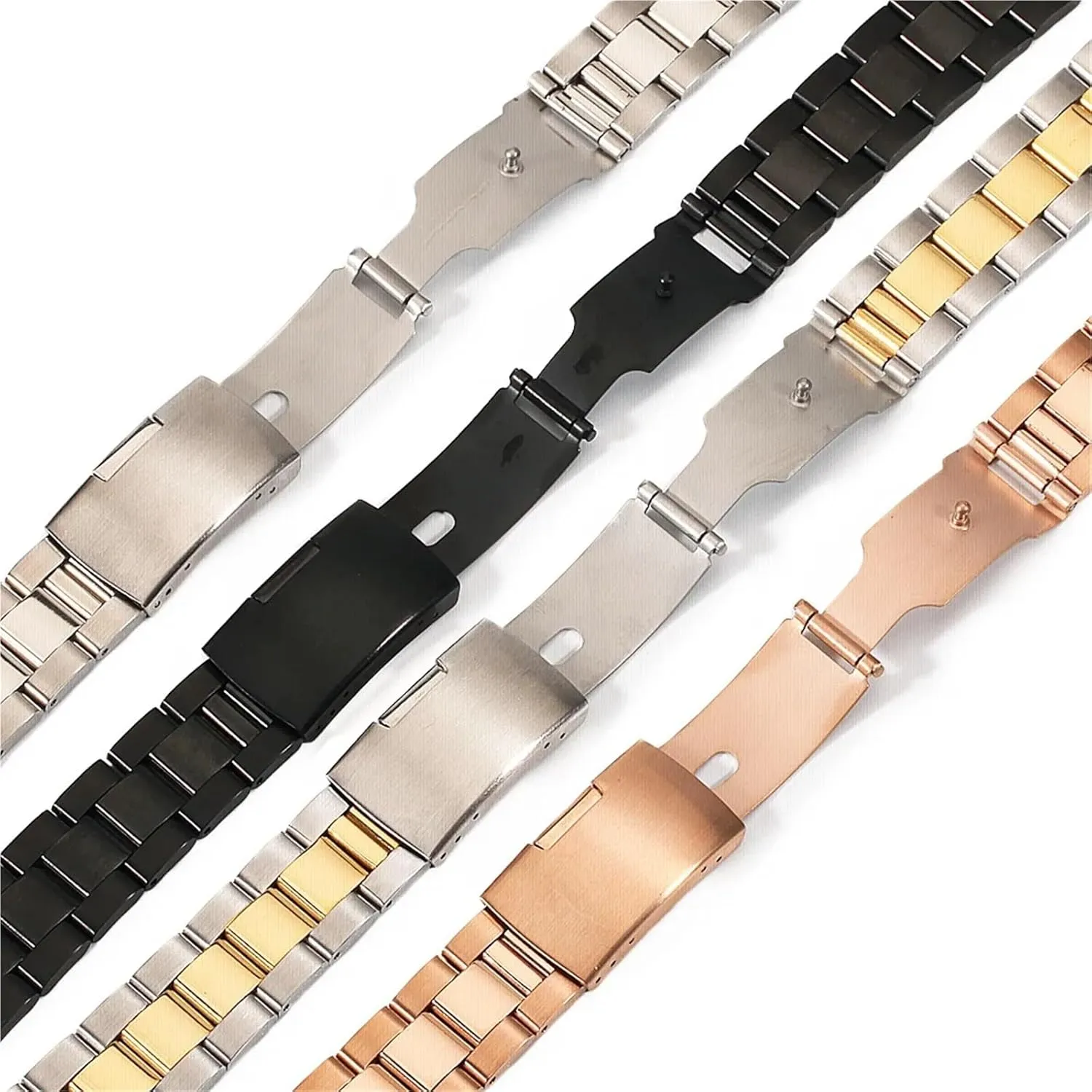 28mm Watch Band Solid General Metal Strap Watchband Stainless Steel 18mm 20mm sensitive translation flood dedication Thames 22mm 24mm 26mm 