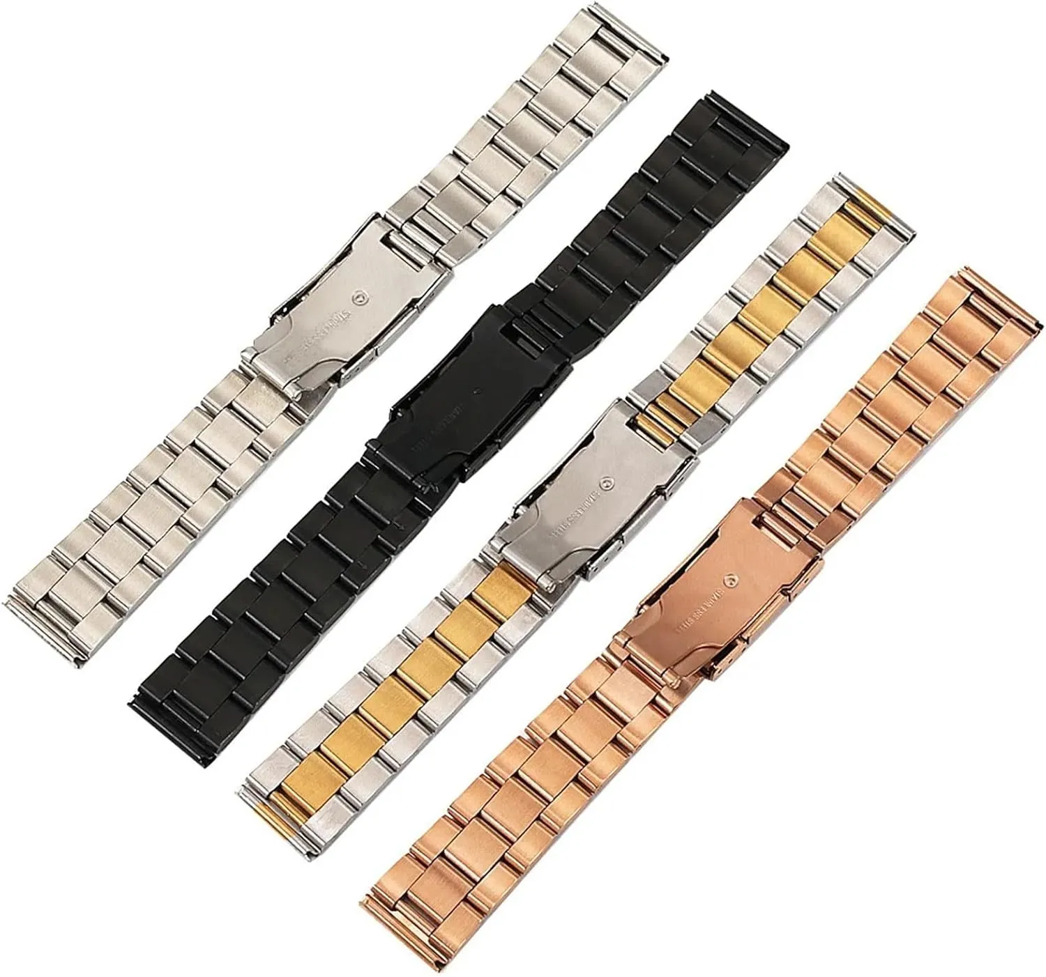 28mm Watch Band Solid General Metal Strap Watchband Stainless Steel 18mm 20mm sensitive translation flood dedication Thames 22mm 24mm 26mm 