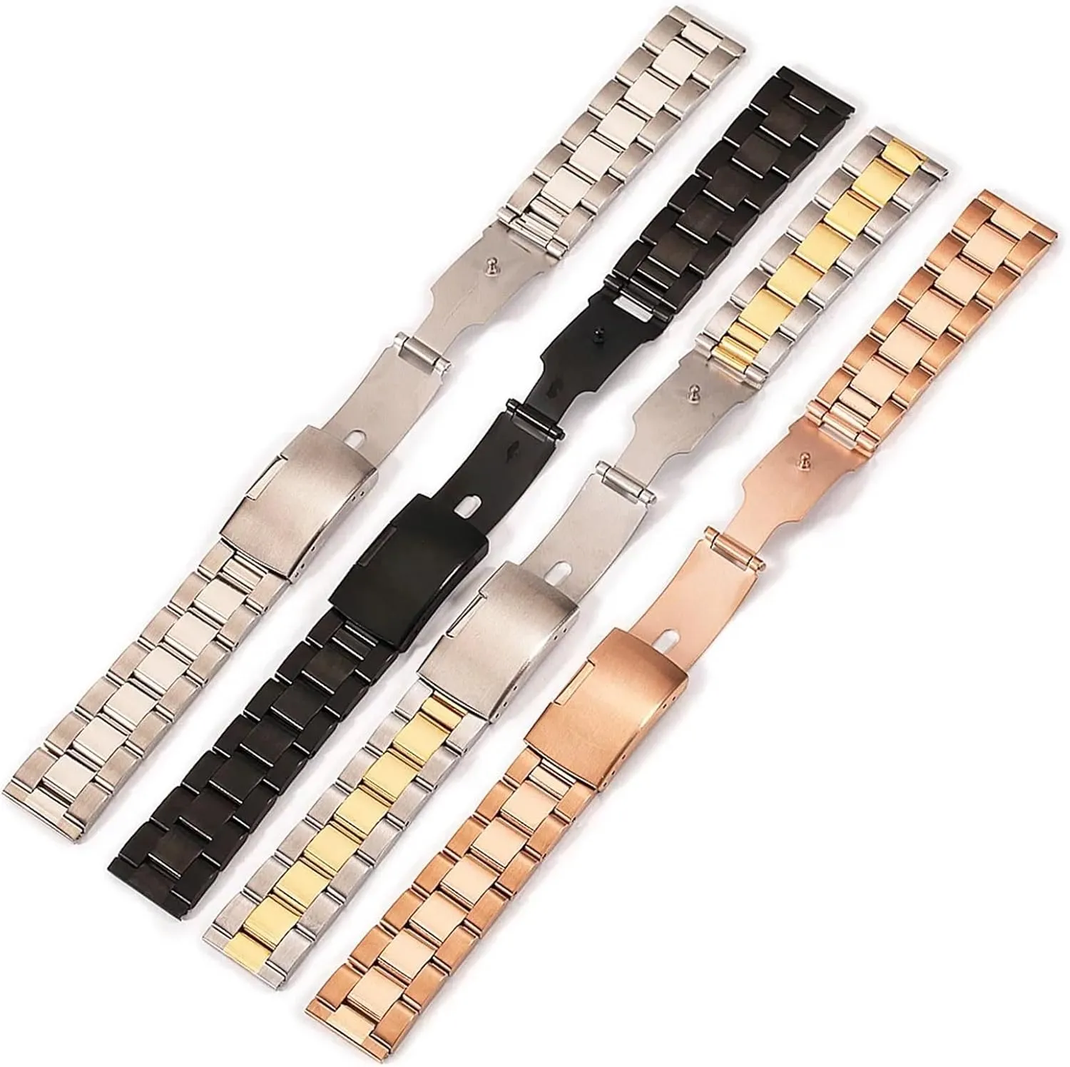 28mm Watch Band Solid General Metal Strap Watchband Stainless Steel 18mm 20mm sensitive translation flood dedication Thames 22mm 24mm 26mm 