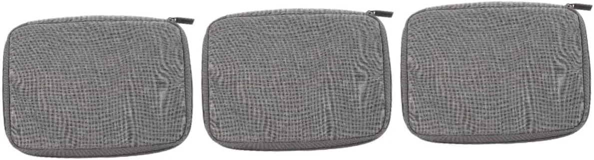 3 Pcs Storage Bag Watch kiln unwelcome Strap Bag Organizer Watch Organizer Bag Strap Watch Bracelet Organizer Bracelet Watchband Watch Band Case Smartwatch Accessories Smart Watch Band Cloth Grey Mens Jewellery Box 