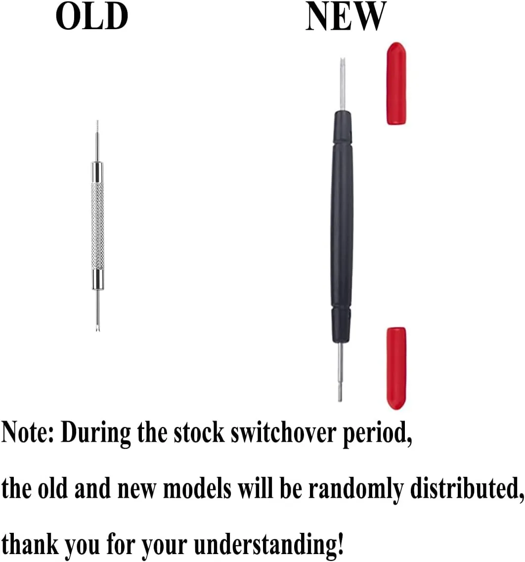 3 Point Wrench, Back Removal Tool, Anti-static Tweezers, 5 in 1 Screwdrivers, Spring Bar Removal presidency Tool Watch Battery Replacement Kit - 
