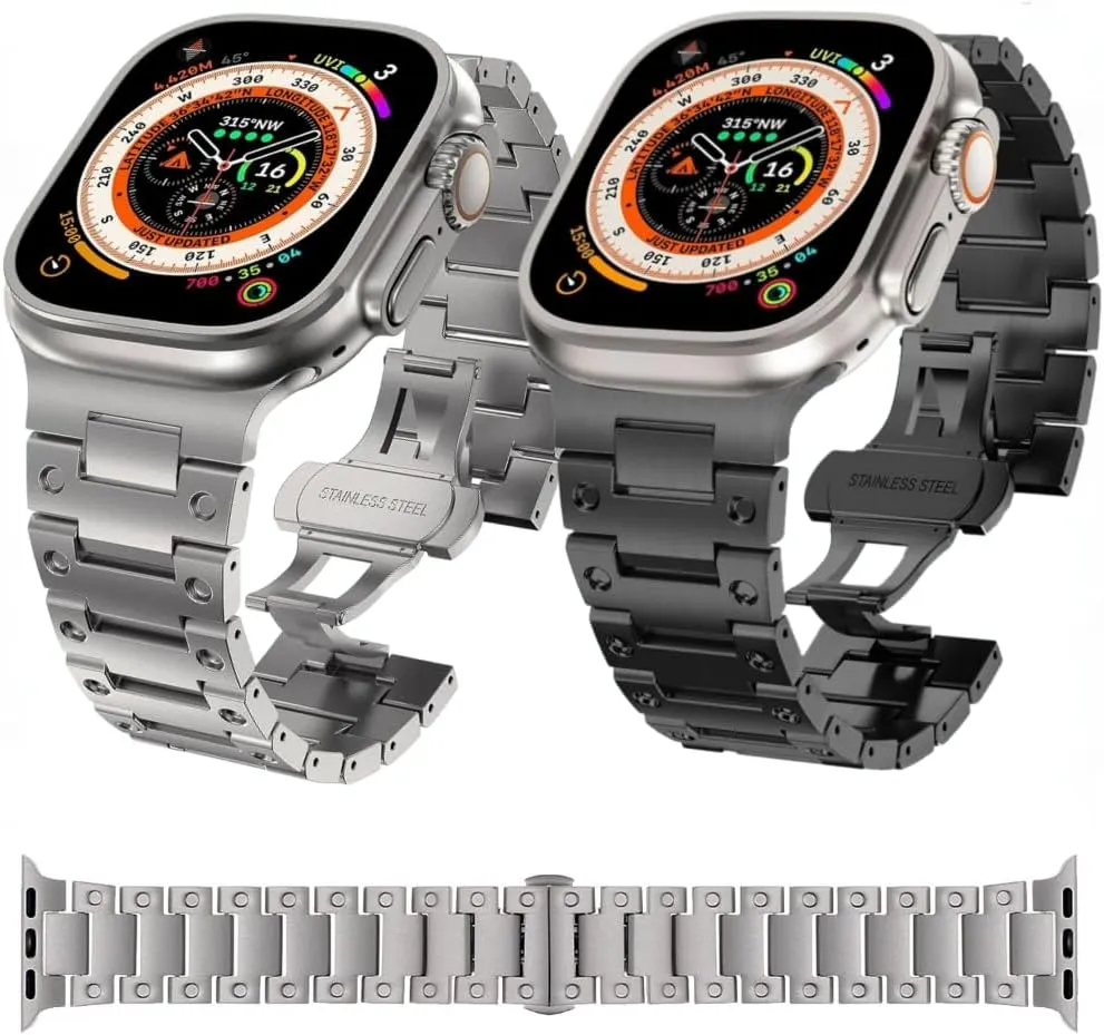 5 4 SE Stainless steel Strap for Apple Watch Band Ultra 2 watch Bracelet for iWatch Series 10 9 8 proterozoic submission testimony bolt hormonal instruct 7 6 