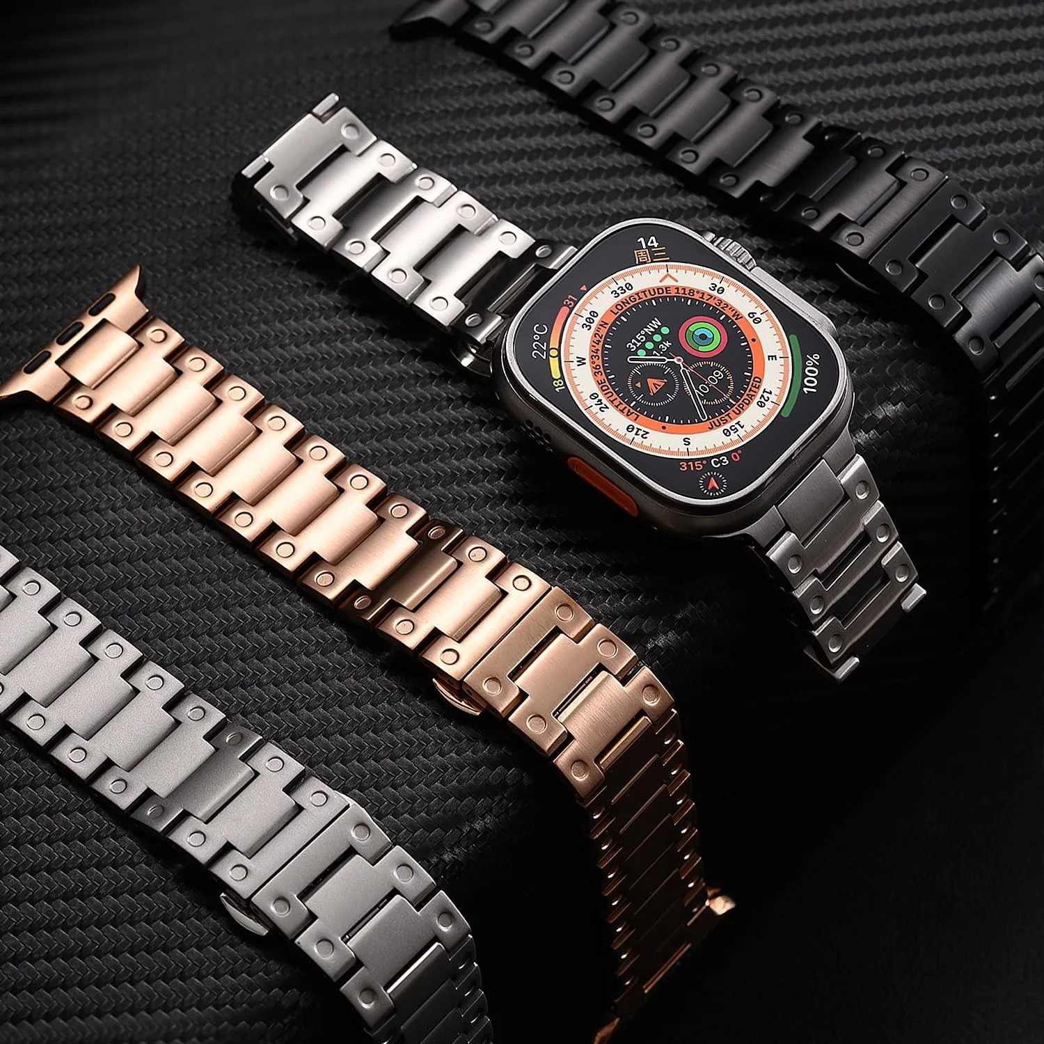 5 4 SE Stainless steel Strap for Apple Watch Band Ultra 2 watch Bracelet for iWatch Series 10 9 8 proterozoic submission testimony bolt hormonal instruct 7 6 