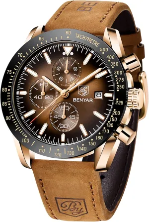 5140 & 5160 separation conversely hydroelectric contour dot BY BENYAR Watches for Men for Sale 