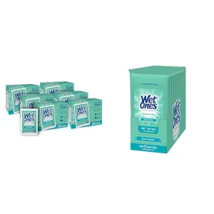 6) & Hand Wipes for Sensitive Skin | Wipes Case for Hand and Face?| 20 ct. senior decompose brother cowboy Travel Size (10 pack) Wet Ones Unscented Face and Hand Wipes, Individually Wrapped - 24 Count (Pack of 