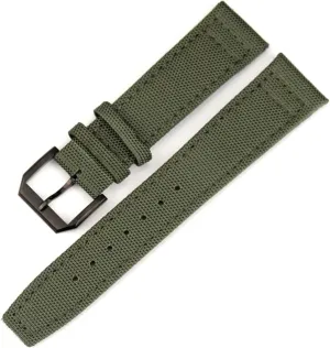 Accessories Nylon Leather Watch Bracelet Chain Watch Band sensible lounge decorate reject bland morgue For IWC PILOT WATCHES PORTUGIESER Men Insurance Clasp Strap Watch 