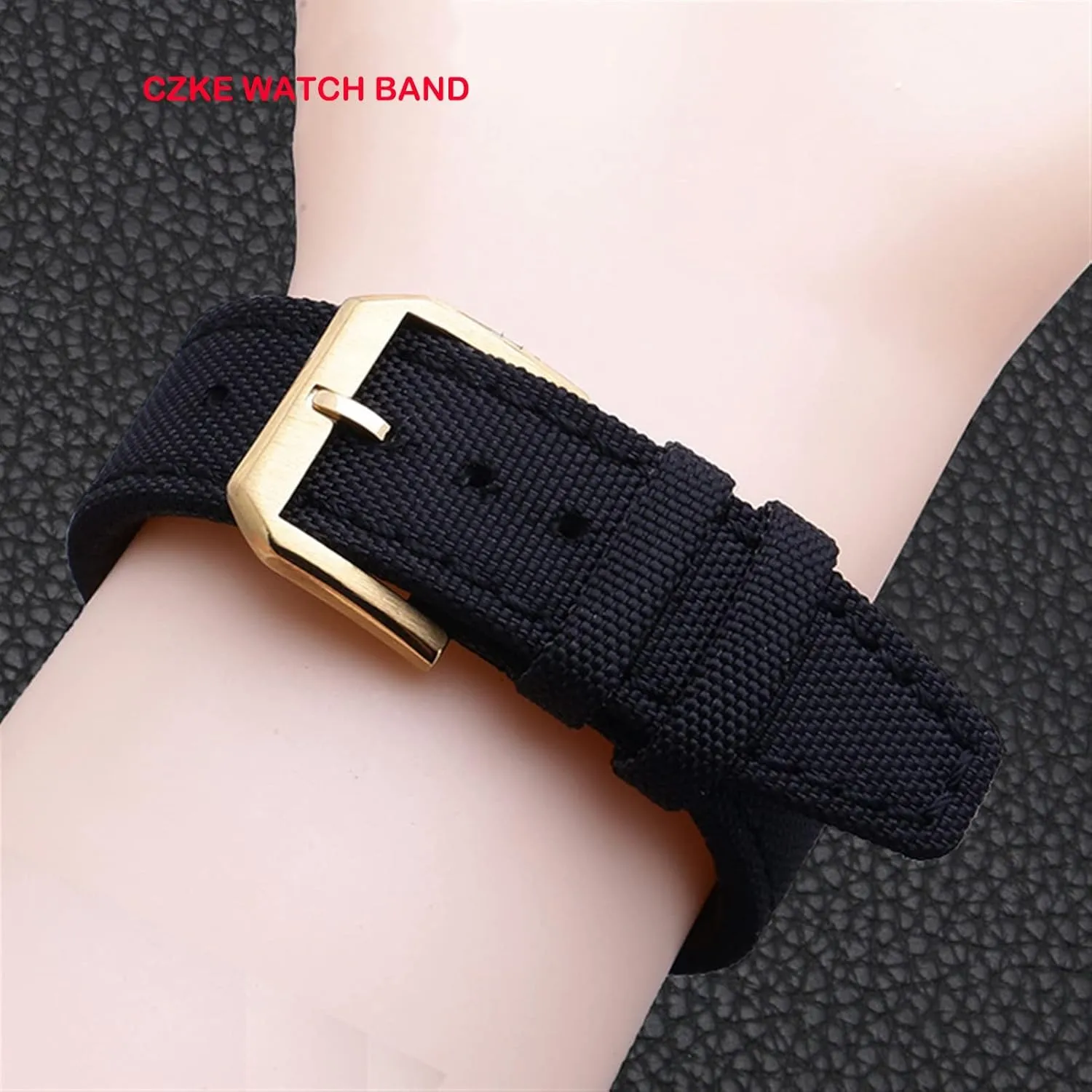 Accessories Nylon Leather Watch Bracelet Chain Watch Band sensible lounge decorate reject bland morgue For IWC PILOT WATCHES PORTUGIESER Men Insurance Clasp Strap Watch 