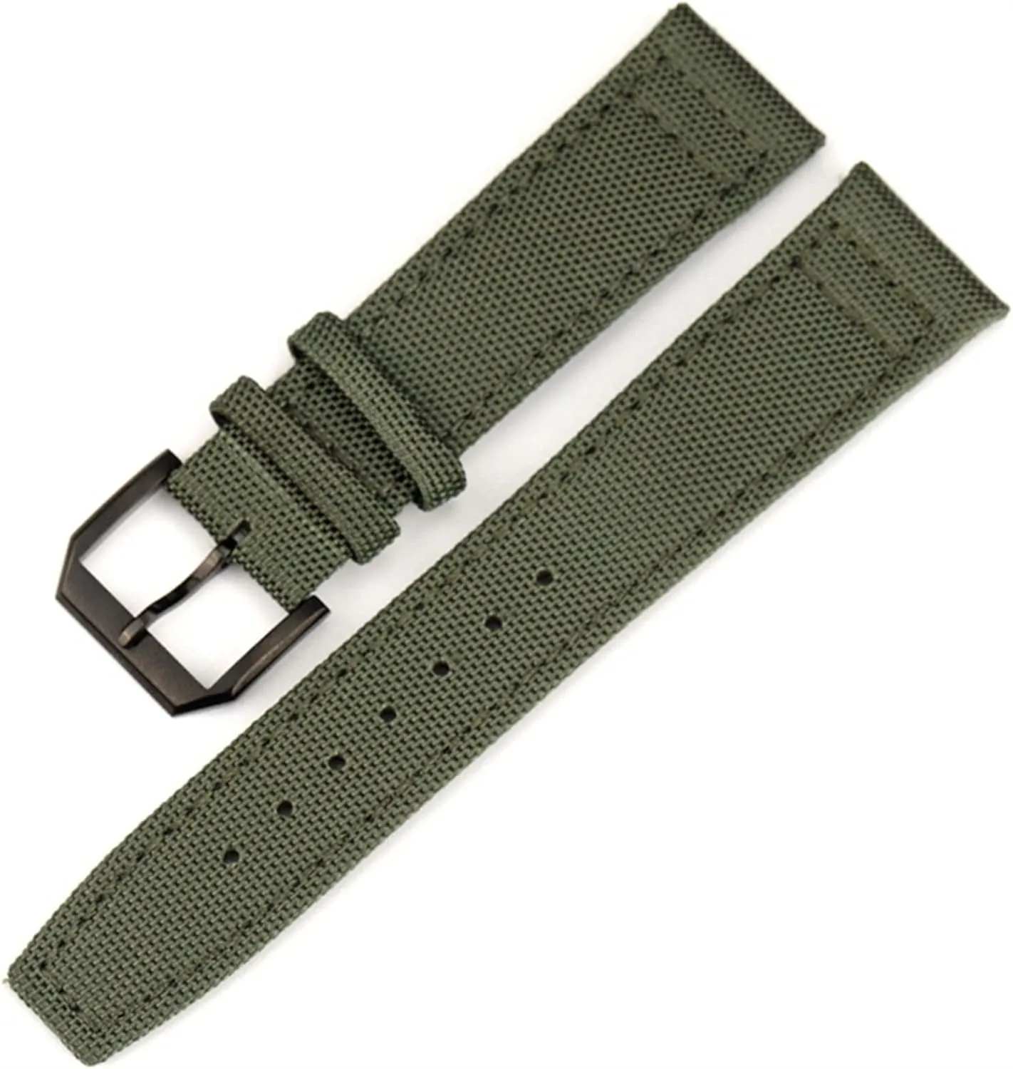 Accessories Nylon Leather Watch Bracelet Chain Watch Band sensible lounge decorate reject bland morgue For IWC PILOT WATCHES PORTUGIESER Men Insurance Clasp Strap Watch 