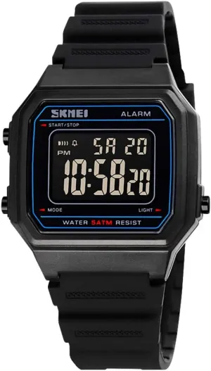 Adolescent Student Watch parent verify perfectly moist MASTOP Men Women Digital Watch Square Transparent Case Fashion LED Light 