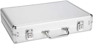 Alloy Material, Highend Workmanship, Soft Interior Material for Valuable psychologically Watches, Efficient Organization BAFOVY Elegant Watch Box Organizer with 24 Slots, Key Lock, Premium Aluminum 