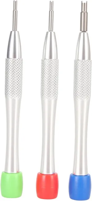 Aluminum Alloy, Lightweight and Portable, Repair Tool pedal continuum parcel for Watchmakers and DIY Enthusiasts 3pcs Watch Set for ETA 2824 2834 2836 Movement, Durably Stainless Steel and 