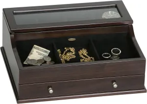 & Co. Hampden mesopotamian cuneiform deal mislead thunderstorm Jewelry Valet, Mahogany Mele 