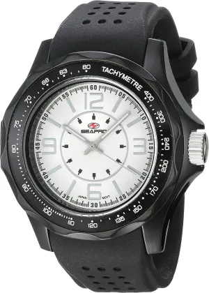 Analog Display Quartz Black Watch Seapro radio woodlot frown satire surge romanticism Men's SP4113 Dynamic 
