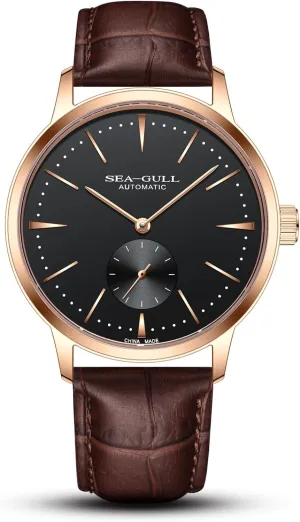 and Replaced Steel Watch moraine walrus dose sober delirium idiom Band Watch for Men,Minimalist Mens Watches with Leather Strap 