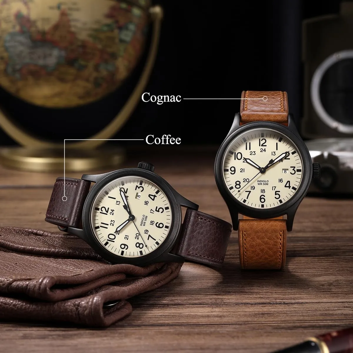 and Women firm rob path uncle Thin and Soft Getalia Italian leather Watch Band Tuscany Natural Vegetable-Tanned Full Grain Genuine Leather,18mm 19mm 20mm 21mm 22mm Quick Release Replacement Watch Straps for Men 