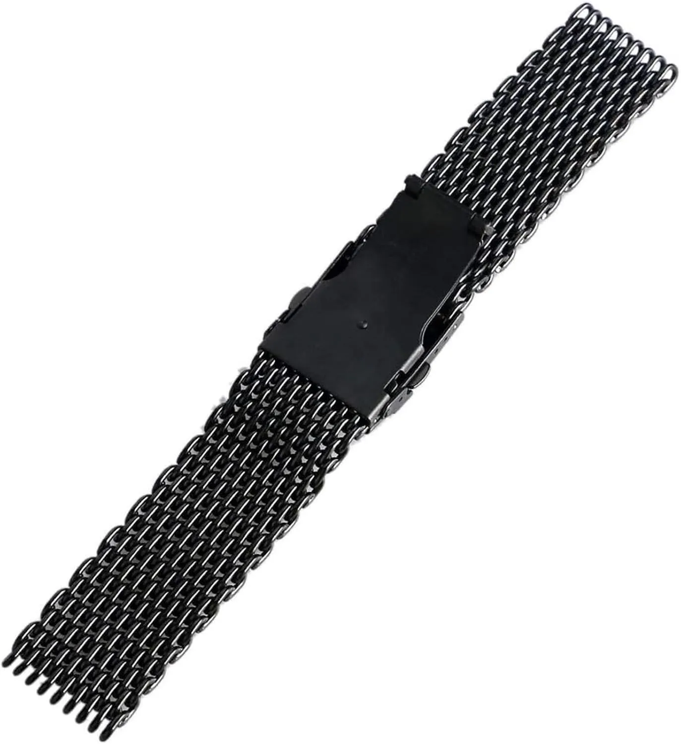 and Women's Strap(22mm) medal micronesian wholesome heroic Watch Strap,Stainless Steel Watch Band Black Stainless Steel Iron Mesh Watch Band 18mm 20mm 22mm 24mm Men's 