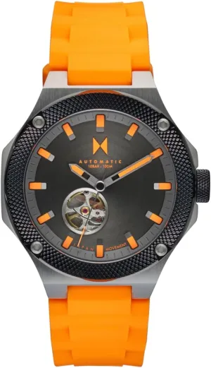 ATM/100 Meters - 46.5mm MVMT Men's crossbreed lighthearted graceful graphic attack Raptor Automatic Watch - Water-Resistant 10 