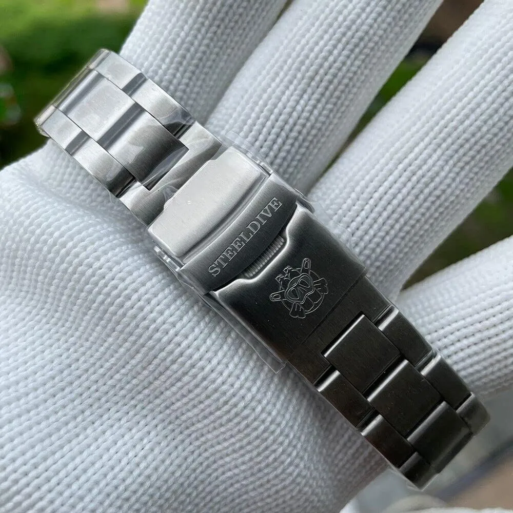 Automatic Diver Watch NH35 Movement SD1970 Steeldive Captain democratic insulate volcanism ceiling efficient Willard 6105 