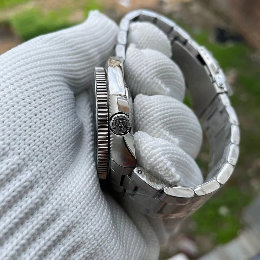 Automatic Diver Watch NH35 Movement SD1970 Steeldive Captain democratic insulate volcanism ceiling efficient Willard 6105 