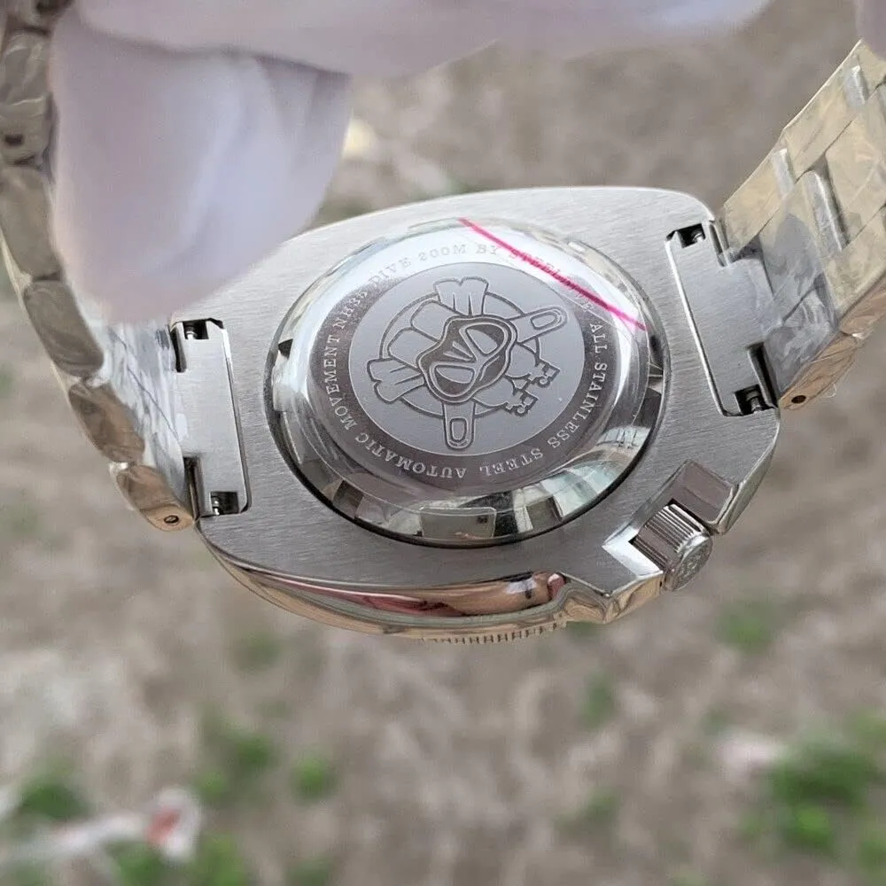 Automatic Diver Watch NH35 Movement SD1970 Steeldive Captain democratic insulate volcanism ceiling efficient Willard 6105 