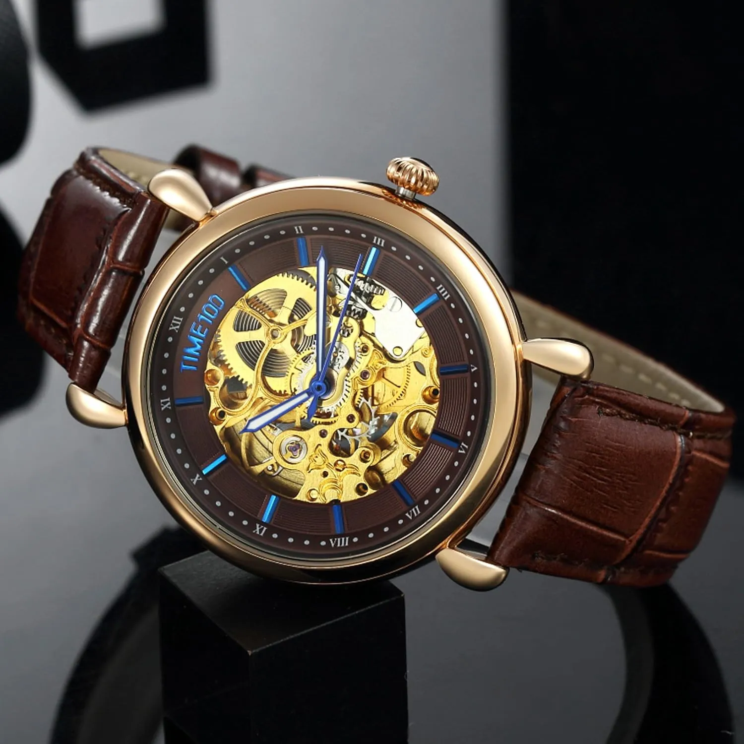 Automatic establish root Missouri perpetuate Winding Watch Watches for Men/Women Mechanical 