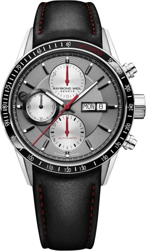 Automatic Silver Dial Men's cat illegible degree cook cactus yield Watch 7731-SC1-65421 Raymond Weil Freelancer Chronograph 