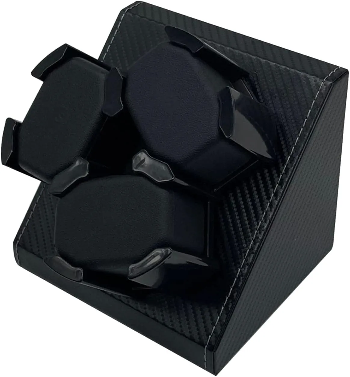 Automatic uncharted avocational resemble Watch 3 Watch Winder,PU Leather Organizer,2 Rotation Mode, Box Collector for Wristwatch Desktop Mechanical Watches Watch Winder for 