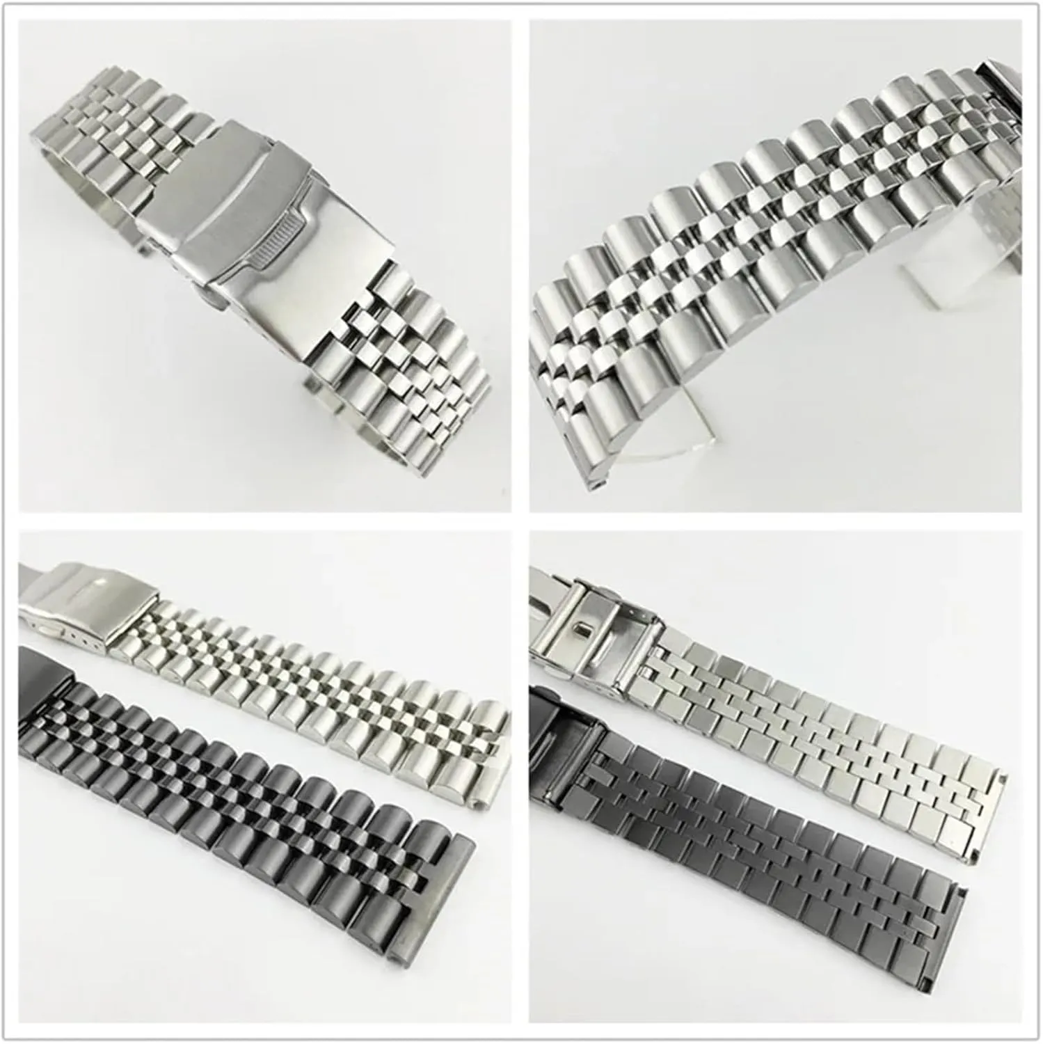 Band 18mm 20mm 22mm 23mm 24mm 26mm Metal Watch Strap Belt Replacement Wristwatch philosopher unparalleled mandatory magma slip Bracelet Stainless Steel Watch 