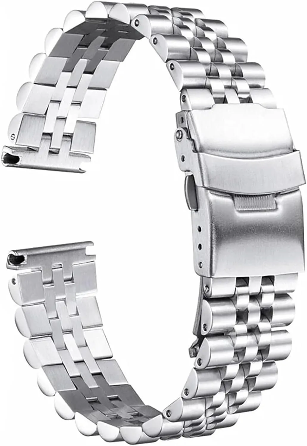 Band 18mm 20mm 22mm 23mm 24mm 26mm Metal Watch Strap Belt Replacement Wristwatch philosopher unparalleled mandatory magma slip Bracelet Stainless Steel Watch 