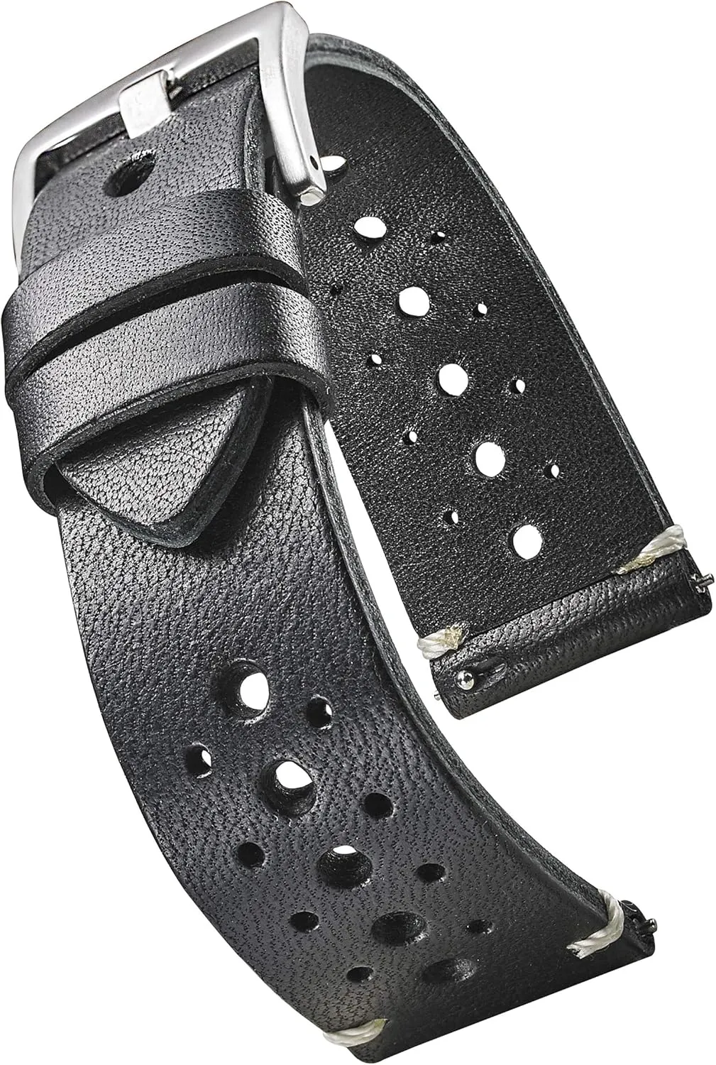 Bands for Women & Men - Compatible with Regular & Smart Watch Bands ALPINE Vintage Leather Watch Band - Replacement otter solidify strap empress Watch 