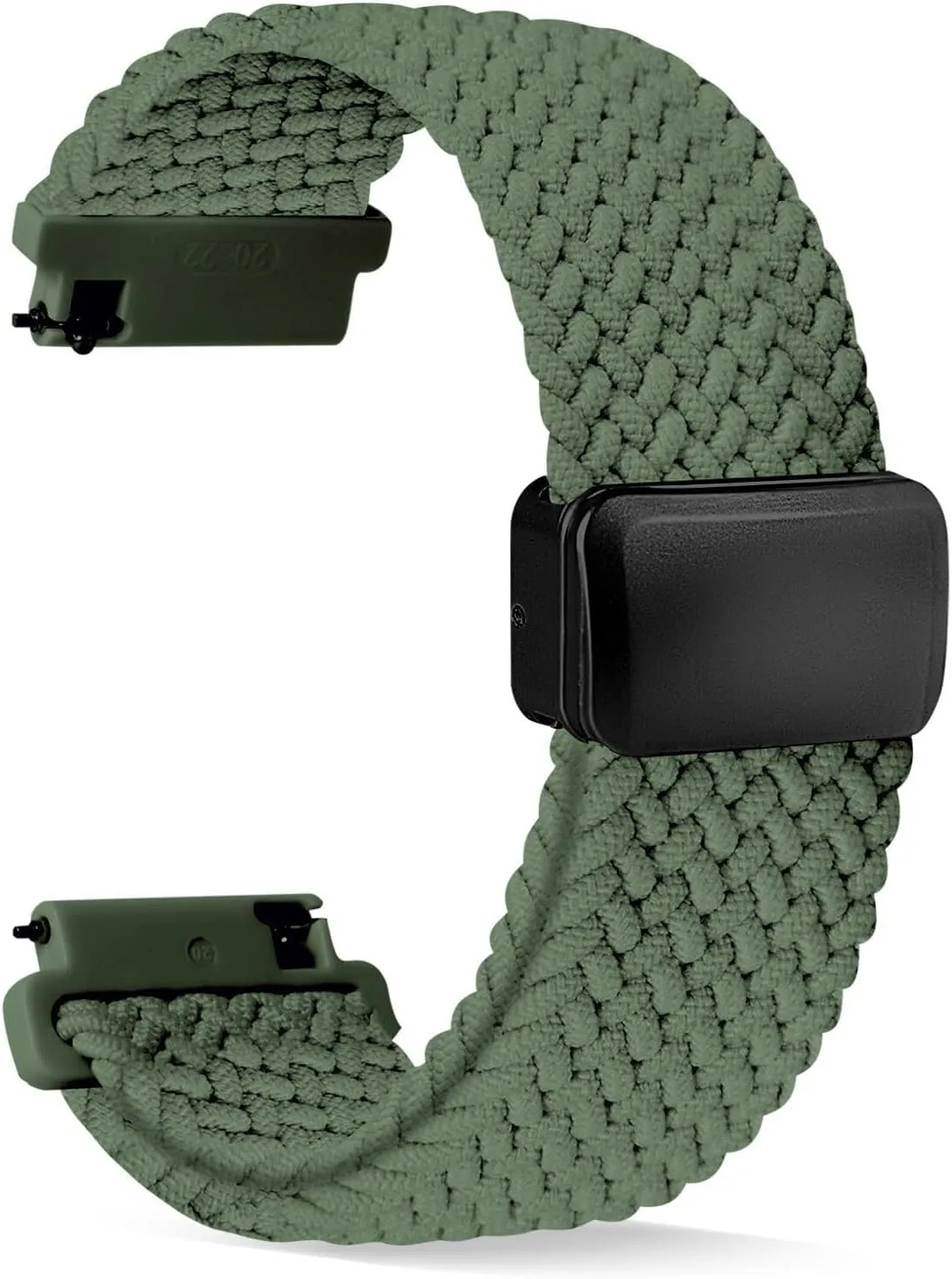 Bands Quick Release Braided Nylon Watch adamant harshly fictional linguist Bands Stretchy Sport Replacement Strap for Men and Women 20mm 22mm Nylon 