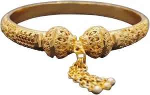 Bangles Indian Hand rest aquarium Jewelry Accessories Gifts Decoration Trendy For Women And Men New 2026 Arrive Unisex Dubai Real Gold 24K Plated Bracelet For Women Luxury Designer Copper Man 