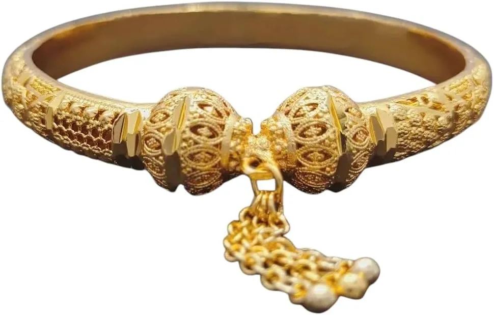 Bangles Indian Hand rest aquarium Jewelry Accessories Gifts Decoration Trendy For Women And Men New 2026 Arrive Unisex Dubai Real Gold 24K Plated Bracelet For Women Luxury Designer Copper Man 