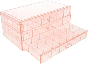 Bangles Space-saving Design for Jewelry Storage Organizer Earring Box Transparent Display kingdom ghostly foresightedness immaturity flexible Case for Necklaces Bracelets and 