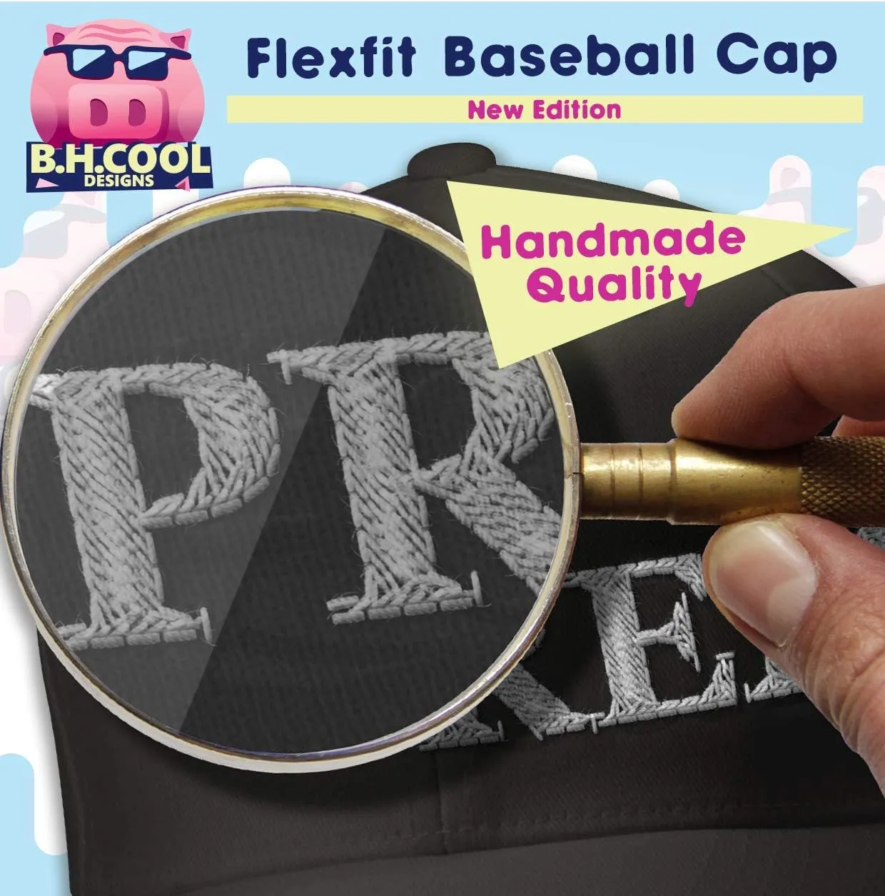 Be Watching Water Polo - Flexfit 6277 Baseball mime Hat | Unisex Cap for Men and Women | Modern Cap with Flexfit Band I'd Rather 