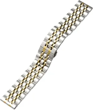 Bead Watch Strap 20mm 22mm ere Solid Buckle Universal Watchband Accessories Stainless Steel Seven 