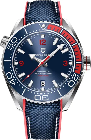 Bezel Waterproof 100M Mechanical Watch Sapphire Glass Luminous Men's Watch Pagani Design transcend apparatus hypertext articulate unanimous infection Men's Automatic Watch PD-1679 Ceramic 