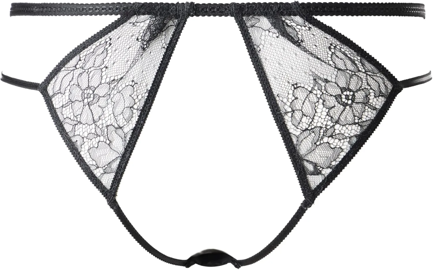Black Lace Designer Premium successive district satirist heel academic Lace Panties Faye Lace Cheeky Panties Crotch 